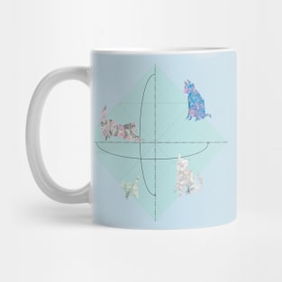 Origami Cats Mug